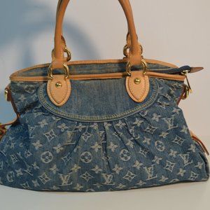 Louis Vuitton Denim Monogram Shoulder Bag